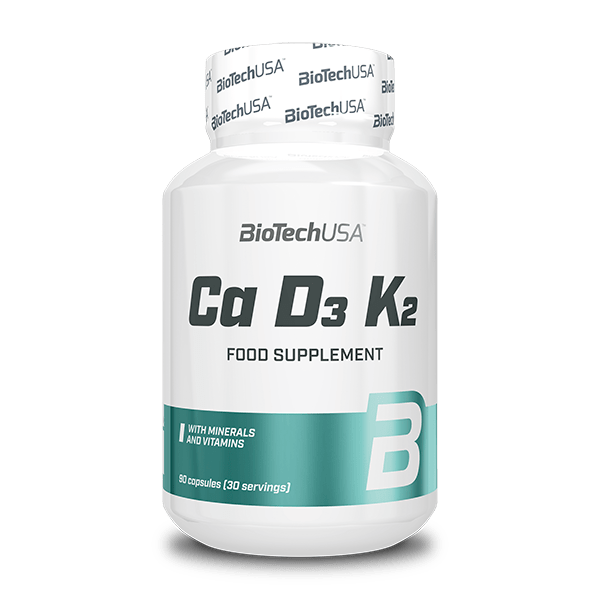 BioTechUSA, Calcium D3 K2, 90 caps