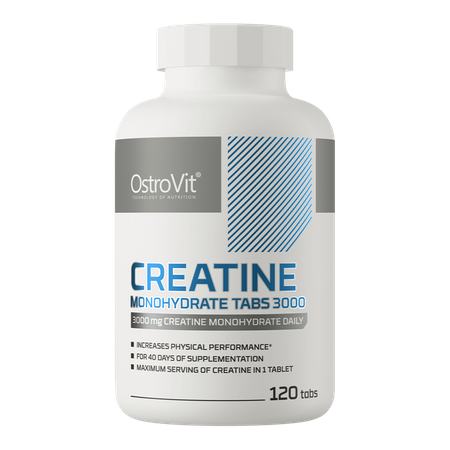 OstroVit, Creatine Monohydrate, 3 g, 120 tab