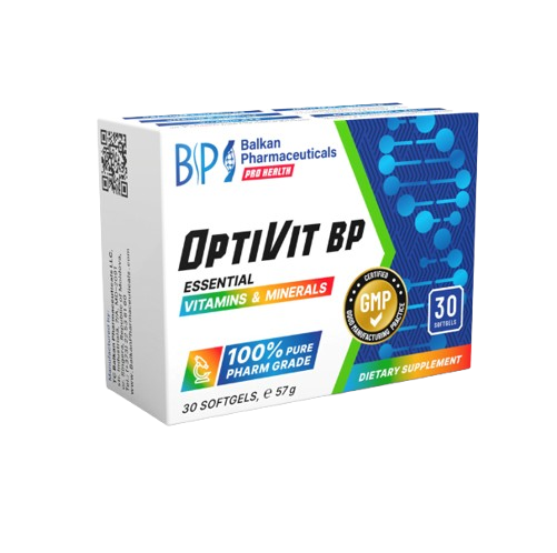 Balkan Pharmaceuticals, OptiVit, 30 caps