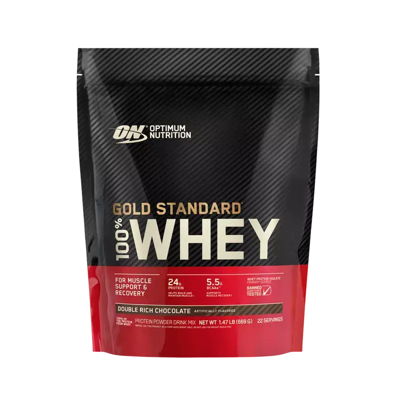 Optimum Nutrition Gold Standard Whey 100% - 450 g / Double Rich Chocolate - Protein