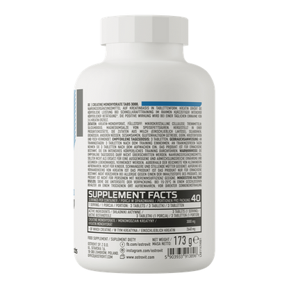 OstroVit, Creatine Monohydrate, 3 g, 120 tab
