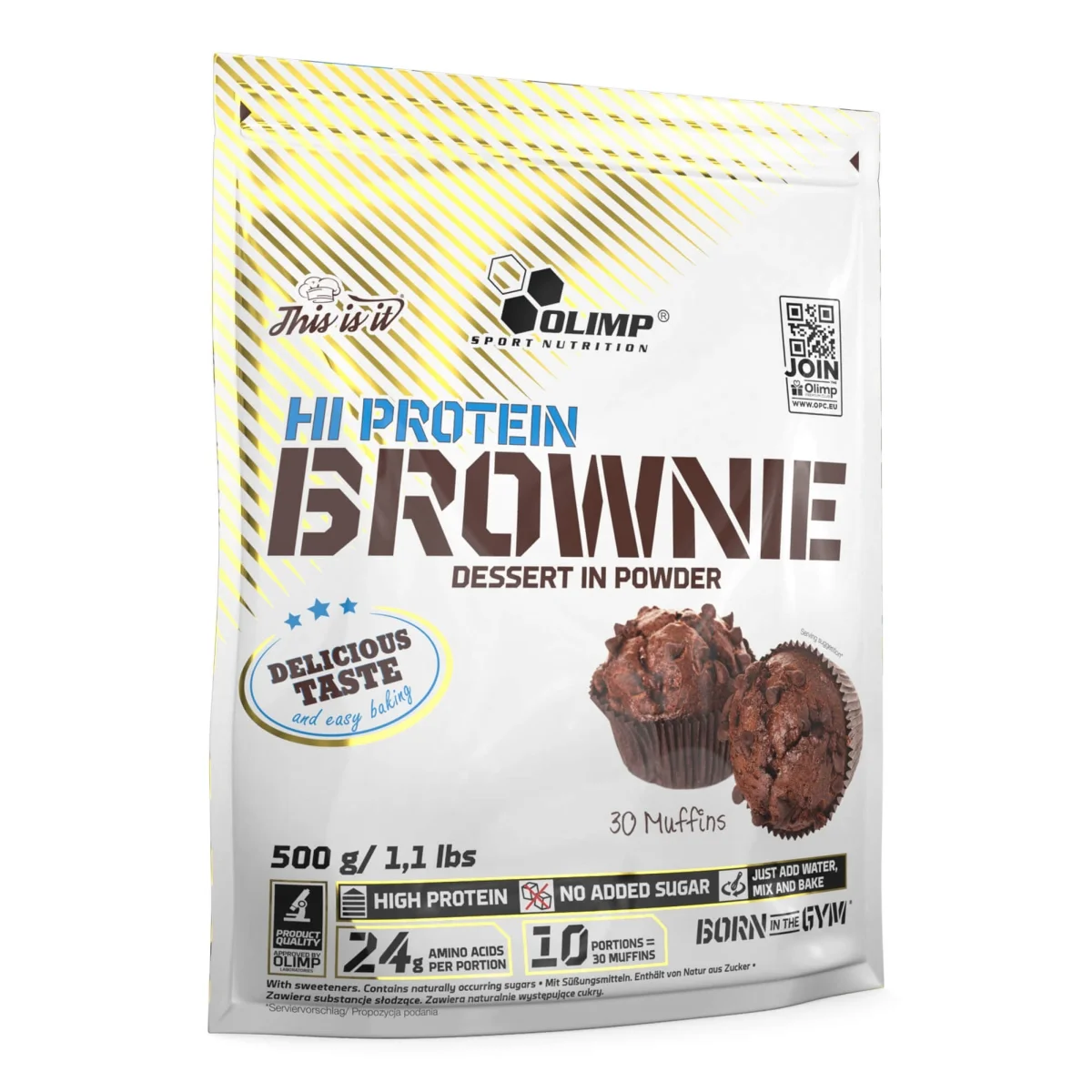 Proteină Olimp Hi Brownie