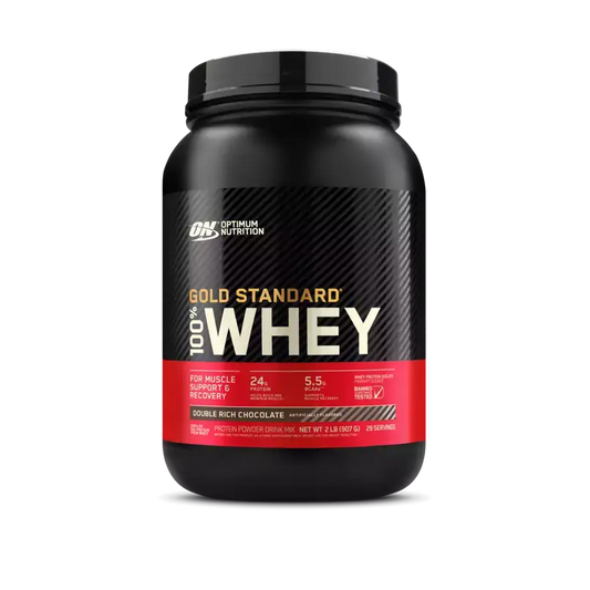 Optimum Nutrition Gold Standard Whey 100% - 908 g / Double Rich Chocolate - Protein