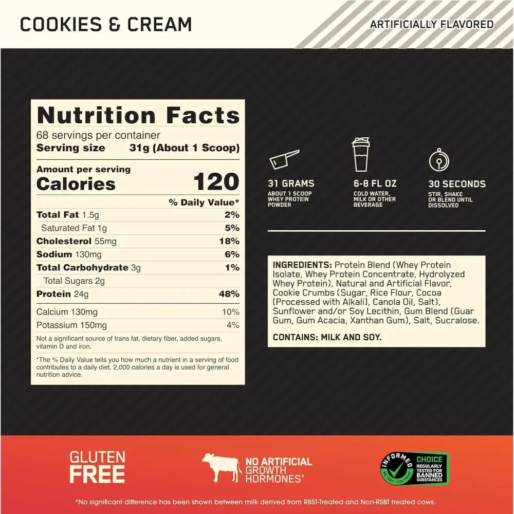 Optimum Nutrition Gold Standard Whey 100% - Protein