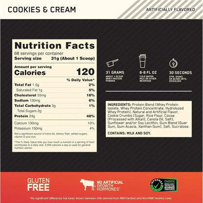 Optimum Nutrition Gold Standard Whey 100% - Protein